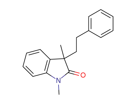 1,3-dimethyl-3-phenethylindolin-2-one