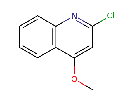 Molecular Structure of 4295-09-4 (2-CHLORO-4-METHOXYQUINOLINE)