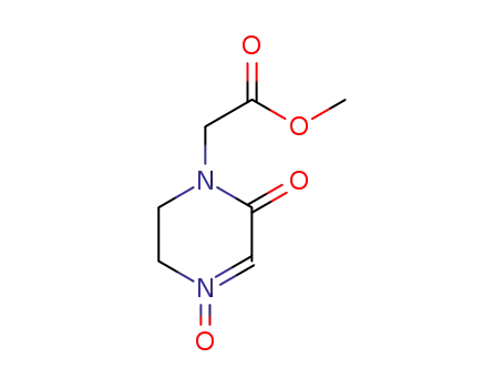 Molecular Structure of 930122-16-0 ((6-oxo-4-oxy-3,6-dihydro-2<i>H</i>-pyrazin-1-yl)-acetic acid methyl ester)