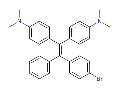 Molecular Structure of 1071547-23-3 (1,2-bis(4-diethylaminophenyl)-1-(4-bromophenyl)-2-phenylethene)