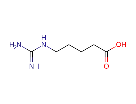 Molecular Structure of 462-93-1 (delta-guanidinovaleric acid)