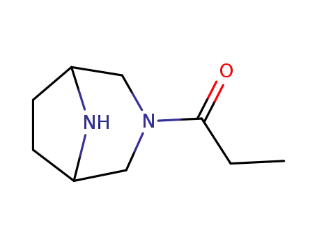 1-(3,8-Diazabicyclo[3.2.1]octan-3-yl)propan-1-one