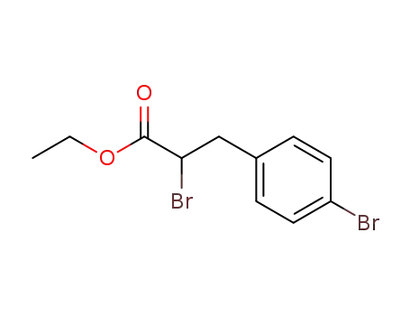 ethyl 2-bromo-3-(4-bromophenyl)propionate