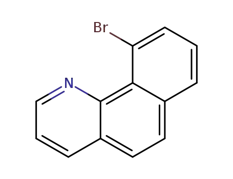 Molecular Structure of 152583-10-3 (Benzo[h]quinoline, 10-bromo-)