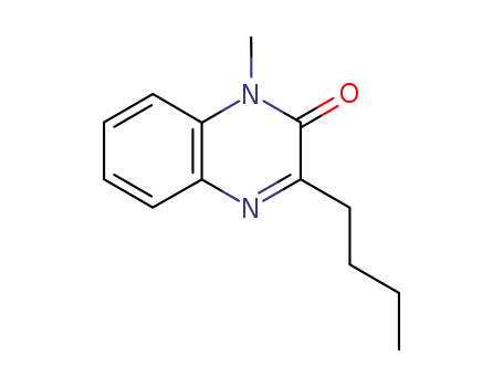 Molecular Structure of 13297-41-1 (3-butyl-1-methylquinoxalin-2(1H)-one)