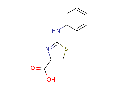 4-Thiazolecarboxylicacid, 2-(phenylamino)-
