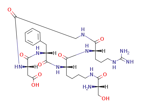 [(2S,5R,8S,11S)-8-[4-((S)-2-Amino-3-hydroxy-propionylamino)-butyl]-5-benzyl-11-(3-guanidino-propyl)-3,6,9,12,15-pentaoxo-1,4,7,10,13-pentaaza-cyclopentadec-2-yl]-acetic acid