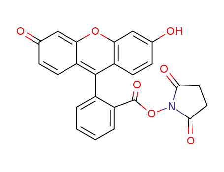 Molecular Structure of 135795-62-9 (NHS-FLUORESCEIN)