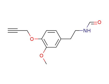 Formamide, N-[2-[3-methoxy-4-(2-propynyloxy)phenyl]ethyl]-