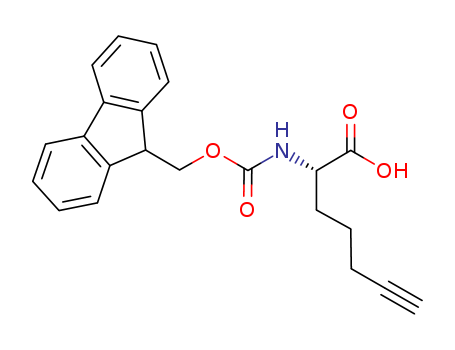 6-Heptynoic acid, 2-[[(9H-fluoren-9-
ylmethoxy)carbonyl]amino]-, (2S)-