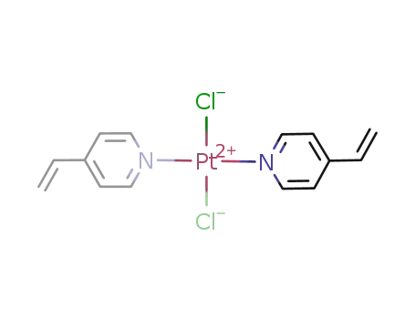 Molecular Structure of 62320-29-0 (Platinum, dichlorobis(4-ethenylpyridine)-)