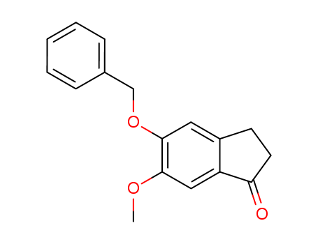 1H-Inden-1-one,2,3-dihydro-6-methoxy-5-(phenylmethoxy)-