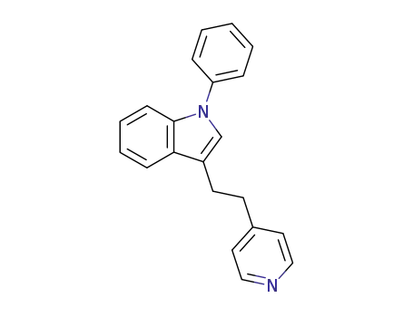 1-Phenyl-3-(2-pyridin-4-yl-ethyl)-1H-indole
