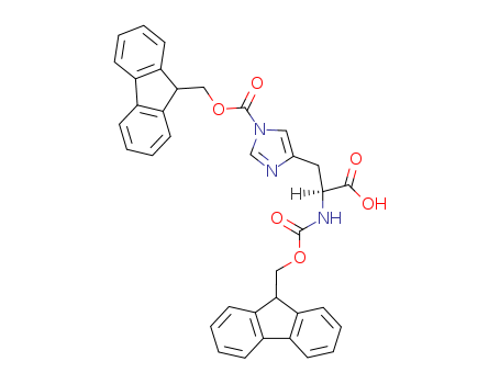 N,N-Bis(9-fluorenylmethyloxycarbonyl)-L-histidine CAS No.98929-98-7