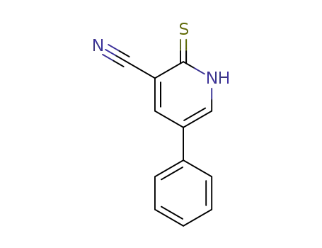 3-cyano-5-phenylpyridine-2(1H)-thione