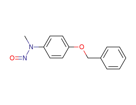 N-methyl-N-nitroso-4-(phenylmethoxy)benzenamine