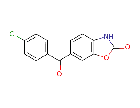Molecular Structure of 76751-94-5 (6-[(4-chlorophenyl)carbonyl]-1,3-benzoxazol-2(3H)-one)