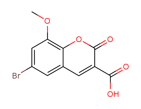 6-BROMO-8-METHOXY-2-OXO-2H-CHROMENE-3-CARBOXYLIC ACID
