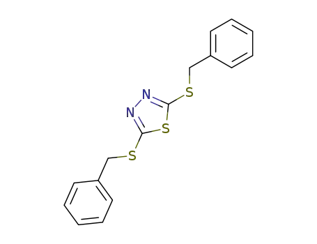 1,3,4-Thiadiazole, 2,5-bis[(phenylmethyl)thio]-