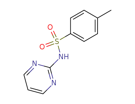 Molecular Structure of 16699-14-2 (Benzenesulfonamide, 4-methyl-N-2-pyrimidinyl-)