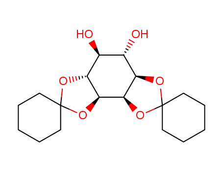 Molecular Structure of 34711-26-7 (1,2-5,6-di-O-cyclohexylidene-myo-inositol)