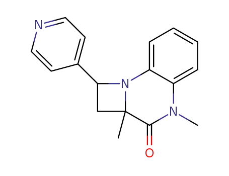 2a,4-Dimethyl-1-pyridin-4-yl-2,2a-dihydro-1H,4H-azeto[1,2-a]quinoxalin-3-one
