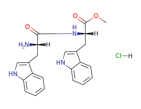L-Tryptophan, N-L-tryptophyl-, methyl ester, monohydrochloride