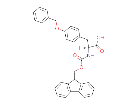 Molecular Structure of 71989-40-7 (Fmoc-O-benzyl-L-tyrosine)
