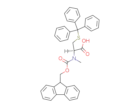Molecular Structure of 944797-51-7 (FMoc-N-Me-Cys(Trt)-OH)