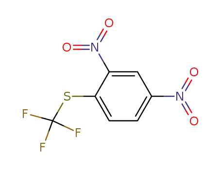 Molecular Structure of 22230-28-0 (2,4-dinitrophenyltrifluoromethyl sulfide)