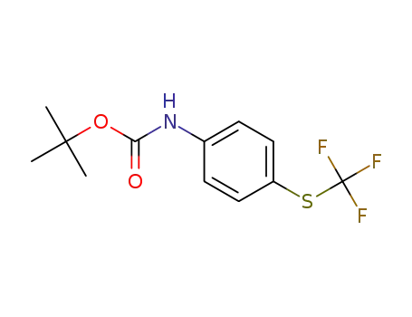 tert-butyl N-{4-[(trifluoromethyl)sulfanyl]phenyl}carbamate