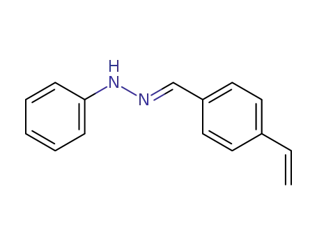 Molecular Structure of 67735-93-7 (4-vinyl-benzaldehyde phenylhydrazone)