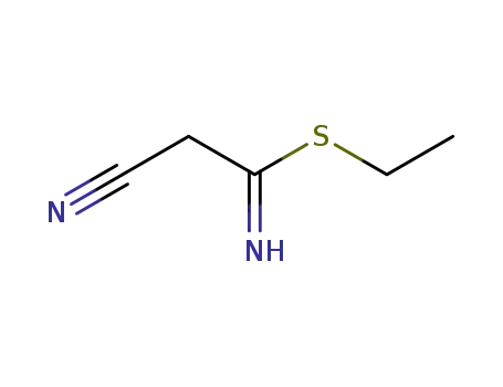 Ethanimidothioic acid, 2-cyano-, ethyl ester