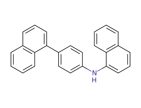 Molecular Structure of 936916-07-3 (N-[4-(1-naphthalenyl)phenyl]-1-naphthalenamine)