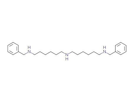 Molecular Structure of 1135274-04-2 (N<sub>1</sub>-benzyl-N<sub>6</sub>-(6-(benzylamino)hexyl)hexane-1,6-diamine)