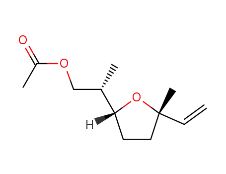 Acetic acid (S)-2-((2R,5S)-5-methyl-5-vinyl-tetrahydro-furan-2-yl)-propyl ester
