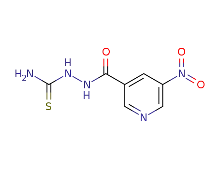 Molecular Structure of 1448313-21-0 (2-(5-nitronicotinoyl)hydrazinecarbothioamide)