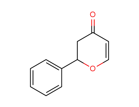 Molecular Structure of 40989-96-6 (2-PHENYL-2,3-DIHYDRO-PYRAN-4-ONE)