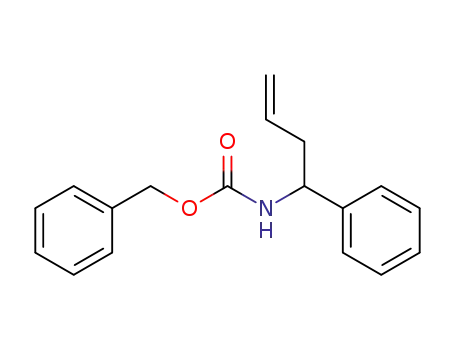 Molecular Structure of 138723-71-4 (Carbamic acid, (1-phenyl-3-butenyl)-, phenylmethyl ester)