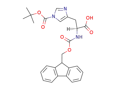 N<sup>α</sup>-(9H-フルオレン-9-イルメトキシカルボニル)-1-(tert-ブトキシカルボニル)-L-ヒスチジン