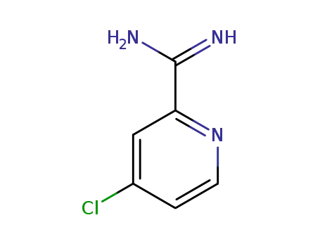 Molecular Structure of 760173-28-2 (4-chloropyridine-2-carboxamidine)