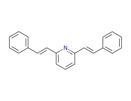 Pyridine, 2,6-bis[(1E)-2-phenylethenyl]-