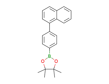 Molecular Structure of 1028729-05-6 (4-(Naphthalene-1-yl)phenylboronic acid pinacol ester)