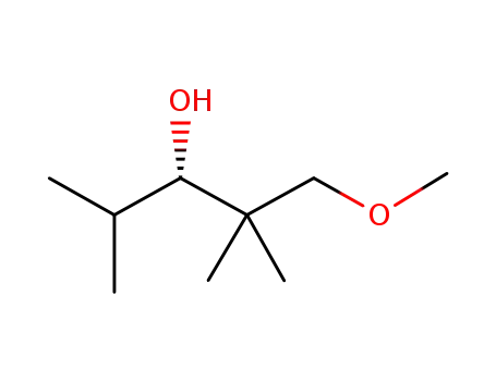 Molecular Structure of 1221590-22-2 ((S)-1-methoxy-2,2,4-trimethyl-pentan-3-ol)