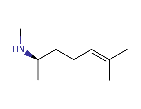 Molecular Structure of 1620401-56-0 ((R)-6-methylamino-2-methylheptene)