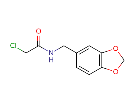 N-(1,3-벤조디옥솔-5-일메틸)-2-클로로아세트아미드