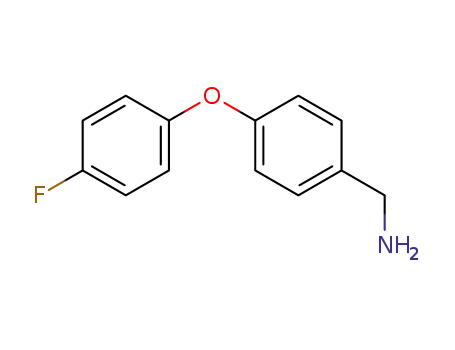 Molecular Structure of 179057-32-0 (1-[4-(4-FLUOROPHENOXY)PHENYL]METHANAMINE)