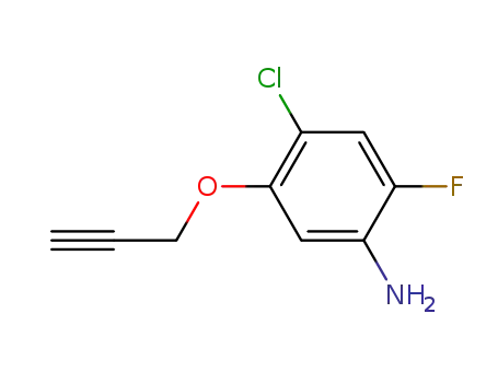 4-Chloro-2-fluoro-5-propargyloxyaniline