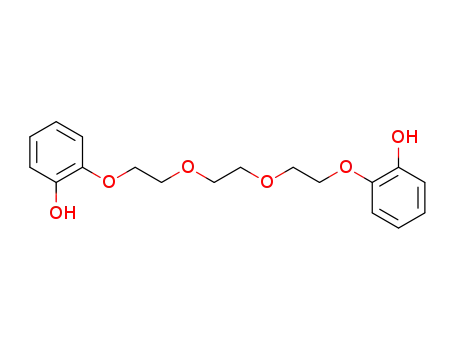 Molecular Structure of 68822-97-9 (1,8-bis(2-hydroxyphenoxy)-3,6-dioxaoctane)