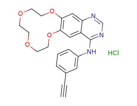 Molecular Structure of 1204313-51-8 (Icotinib (Hydrochloride))